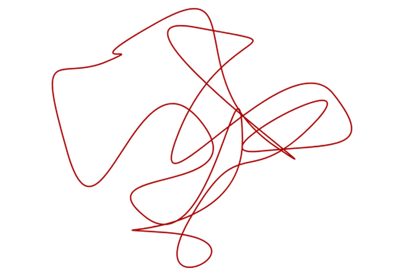 Path of the abstract shape