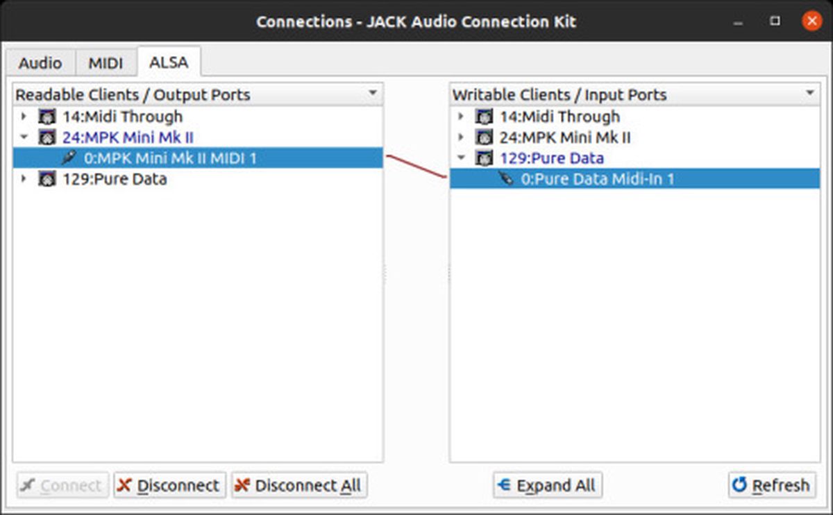 Controlling Improviz Using Midi via OSC