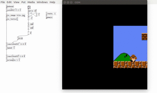 Five Days of Pure Data - Infinite Scrolling