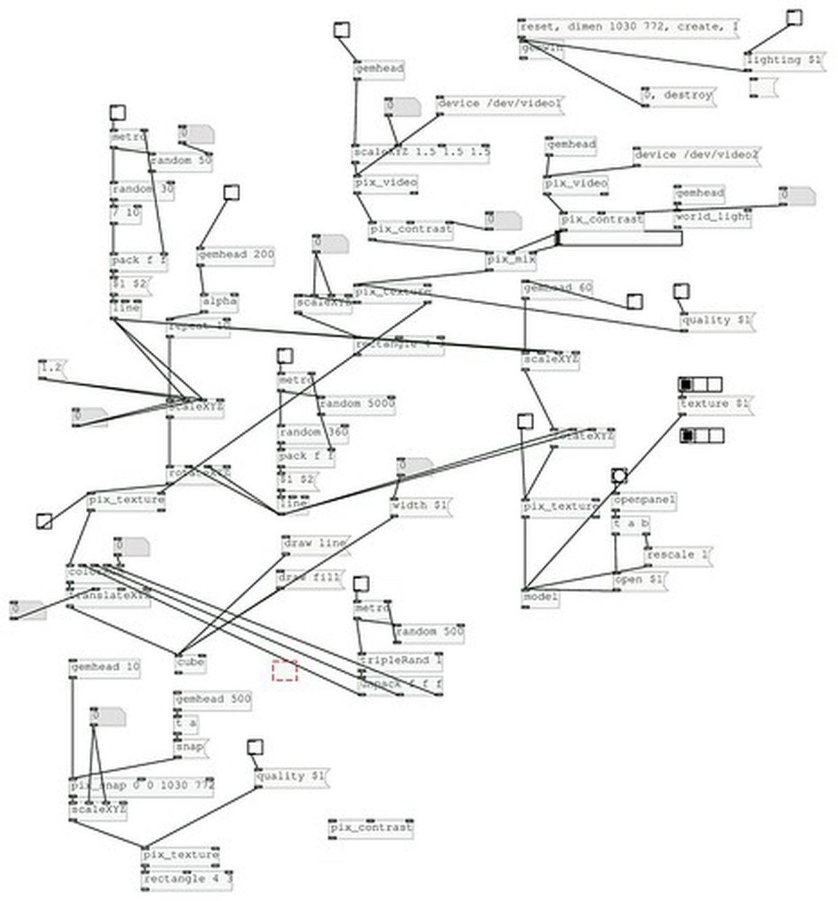 Algorave patches