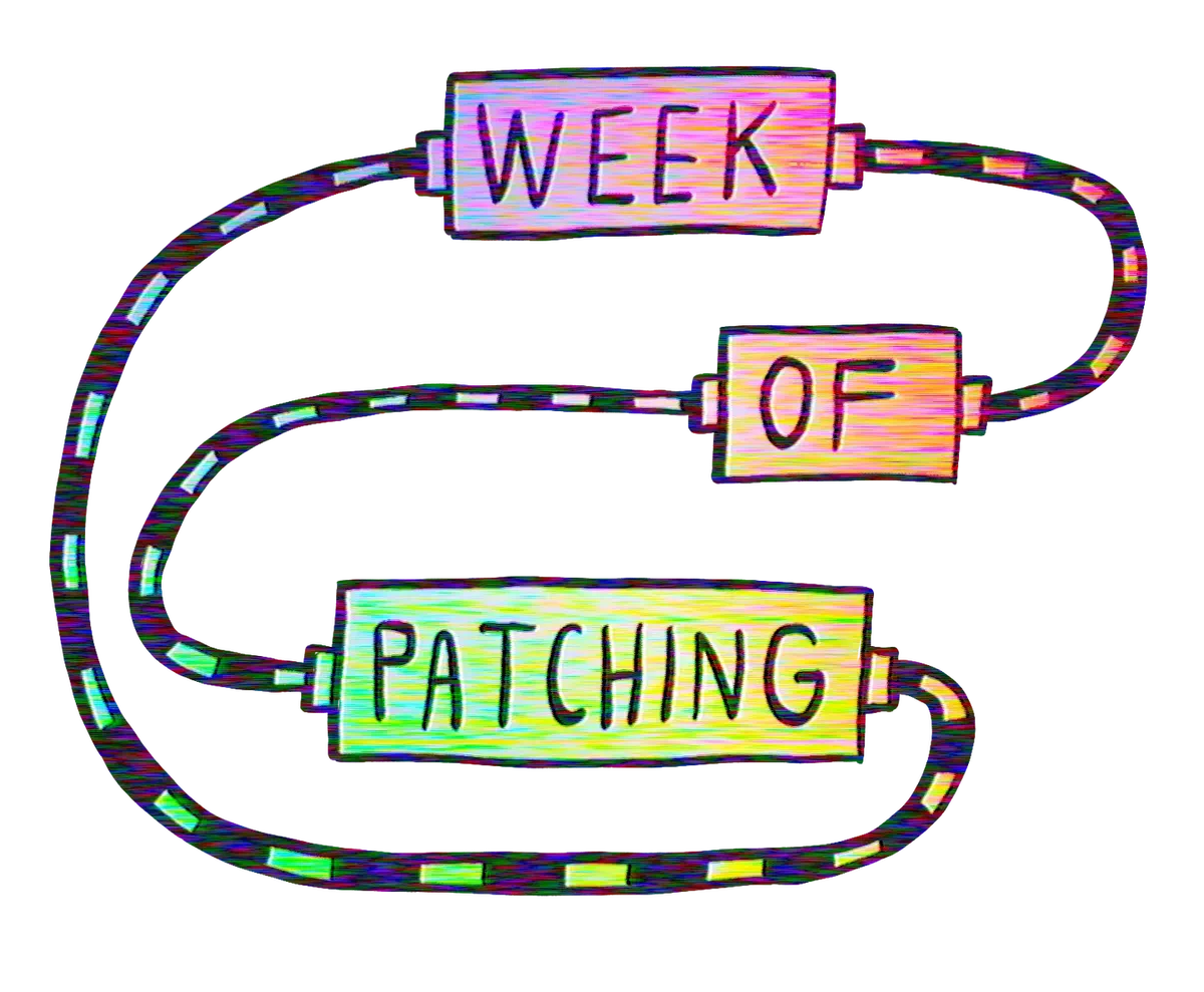 &ldquo;Week of Patching by Paloma Kop, remixed to add colour by me&rdquo;