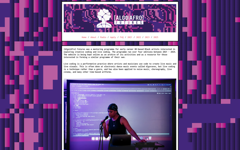 (Algo|Afro) Futures website in 2025