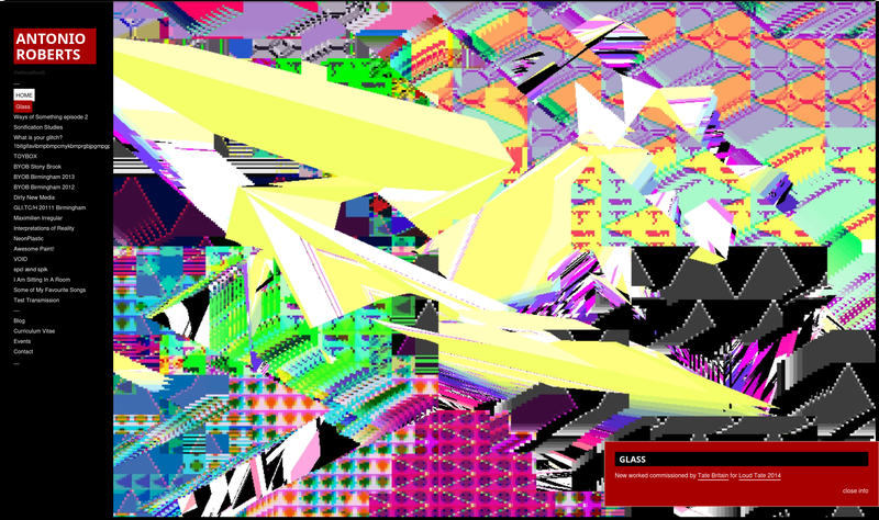 My website in 2015