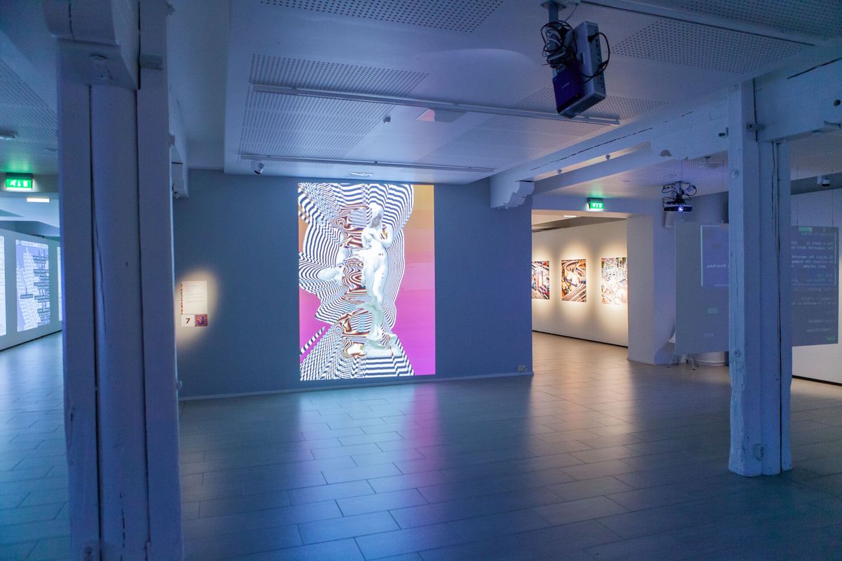 Installation view at Kuntsi Museum of Modern Art
